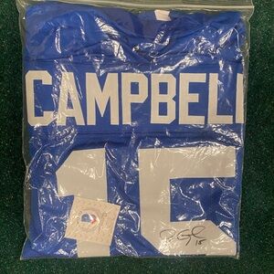 Parris Campbell signed football jersey from NFL Colts